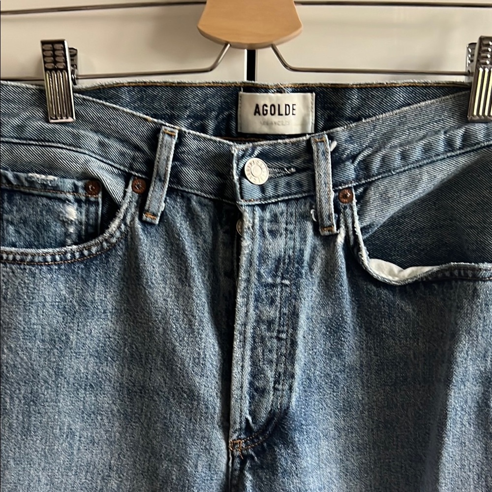 AGOLDE Lana Blue Jeans, size 26 - Picture 2 of 13